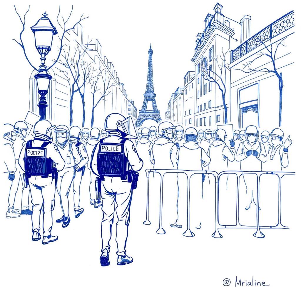 Dispositif de sécurité exceptionnel prévu pour la finale de la Ligue des champions à Paris