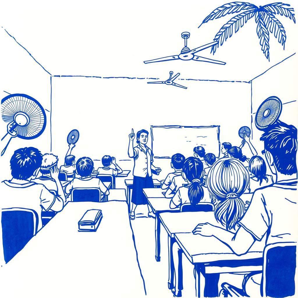 Canicule dans les écoles : des conditions de travail et d'apprentissage difficiles
