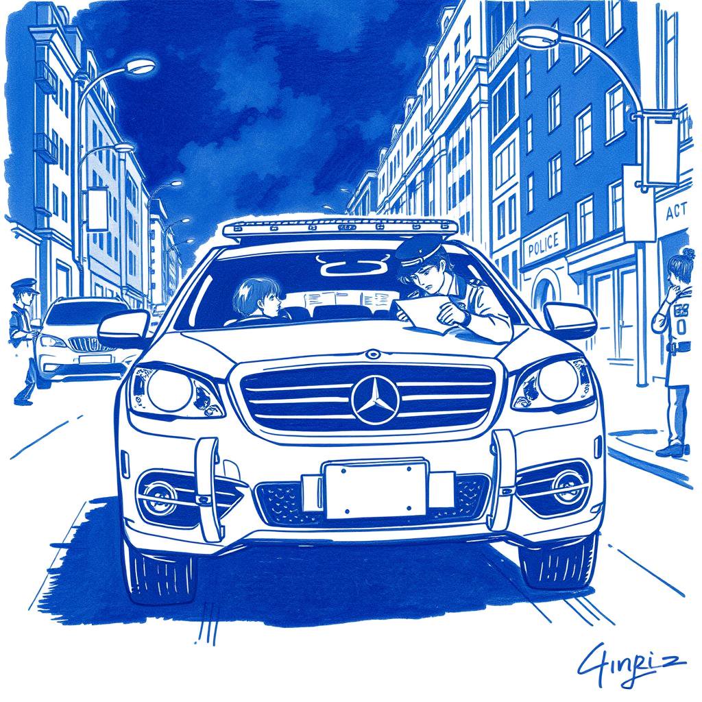 Voiture banalisée bloquée : besoin de conseils