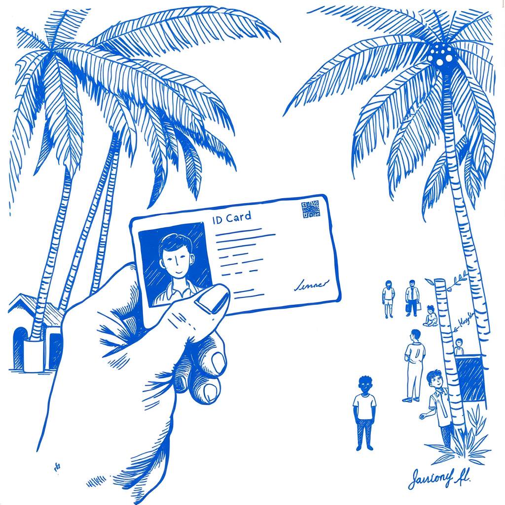 Papiers d'identité perdus à La Réunion