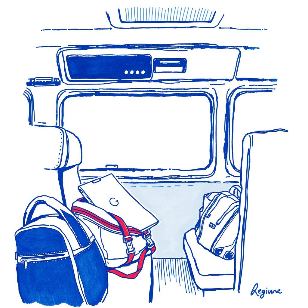 Ordinateur et diplômes oubliés dans un bus Carjeune